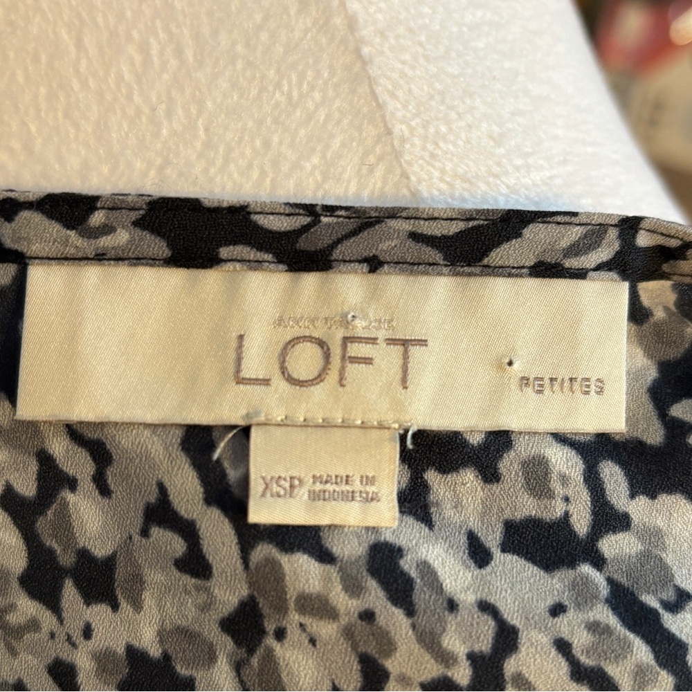 Loft Ruffle Front Blouse - Picture 6 of 7